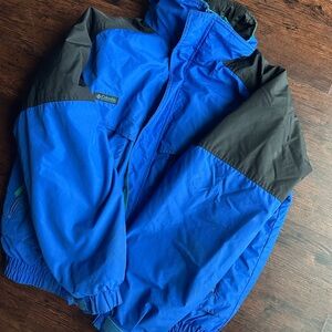 Columbia Blue and Black Jacket